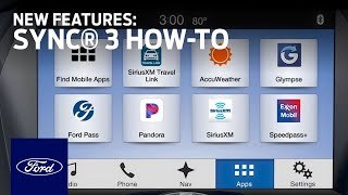 SYNC®3 New Features  SYNC 3 HowTo  Ford [upl. by Ennis]