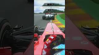 Alonso overtake Button Belgian GP 2013  formula1 belgiangp fernandoalonso [upl. by Fiel541]