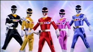 Super Sentai  Megarangers first morphing sequence [upl. by Redmond662]