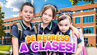 PRIMER dia DE CLASES de LOS MOLINA 😍  CONOZCAN la NUEVA ESCUELA [upl. by Tai]