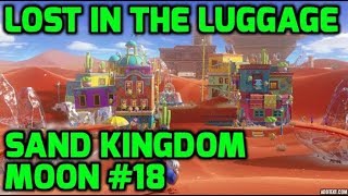 Super Mario Odyssey  Sand Kingdom Moon 18  Lost in the Luggage [upl. by Moyers984]