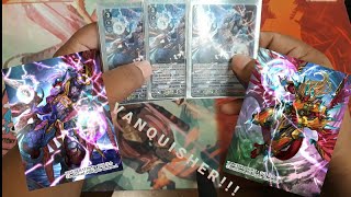 Cardfight Vanguard Dragonic Vanquisher V Premium Deck Profile [upl. by Ecirtap]