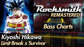 Kiyoshi Hikawa  Limit Break x Survivor  Rocksmith® 2014 Edition  Bass Chart [upl. by Ronnoc]