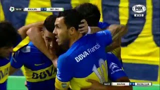 Boca Juniors 62 Dep Cali  Fase de Grupos Copa Libertadores 2016 [upl. by Ahrat690]