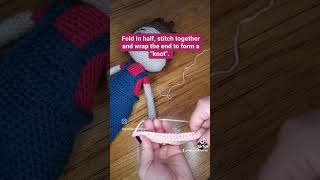 Creating headband for Ms Rachel doll 💗 Crochet with me💕 learn to chain [upl. by Kantor712]