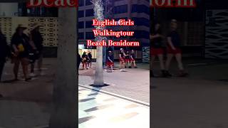 Night Benidorm Spain benidormbeach shorts trending video [upl. by Armillia]