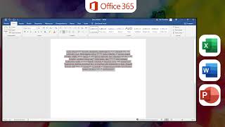 Cómo centrar el texto en Word tutorial Office 2024 [upl. by Eidok]