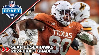 Seattle Seahawks 2024 Draft Grade  PFF [upl. by Notsew]