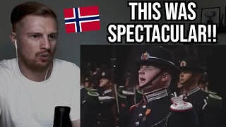 Reaction To Norwegian Military Tattoo His Majesty the Kings Guard Band [upl. by Adnahsed900]