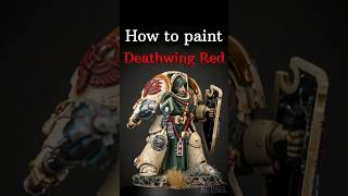 deathwing 40k tutorial painting darkangels gamesworkshop warhammer shorts howto [upl. by Namreh685]