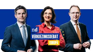 ND Europees Verkiezingsdebat 2024  CDA CU en SGP in debat [upl. by Lole580]