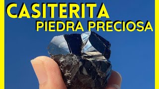 Que es la CASITERIA  Piedra CASITERITA  PIEDRA de ESTAÑO [upl. by Nitaf]