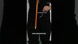 HOW TO FIX A STUCK ZIPPER HACK 😮 fashion hack diy howto [upl. by Motch958]