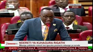 Gachagua Must Go Niaconorithirie Uhuru Kenyatta [upl. by Eedahs]