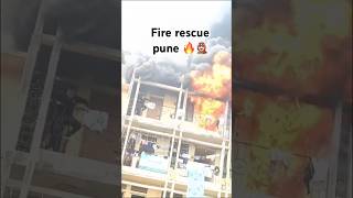 Hadapasar Fire rescue pune fire rescue firerescue firefighter punecity viralvideo rescue ue [upl. by Tamqrah]