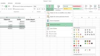 Feuille Excel pour gérer ses comptes recettes dépenses [upl. by Sennahoj]