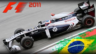 F1 2011  GP BRASIL DE FÓRMULA 1 COM RUBENS BARRICHELLO [upl. by Verger900]