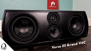 CENTER BEAST  Verus III Grand V6C Center Channel Speaker  AperionAudioSpeakers  Home Theater [upl. by Vivie821]