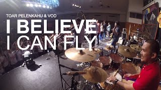 I Believe I Can Fly Yolanda Adams  Toar Pelenkahu Drum Cam [upl. by Jemy]