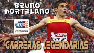 𝗘𝗨𝗥𝗢𝗣𝗘𝗢 𝗔𝗧𝗟𝗘𝗧𝗜𝗦𝗠𝗢 𝗔𝗠𝗦𝗧𝗘𝗥𝗗𝗔𝗠 𝟮𝟬𝟭𝟲【 Bruno Hortelano  Carreras 100m y 200m Lisos 🔊 ESPAÑOL 】 [upl. by Yvel]