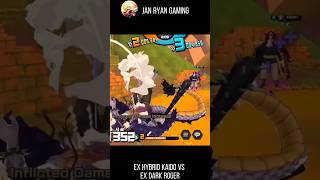 EX Hybrid Kaido vs EX Dark Roger  One Piece Bounty Rush [upl. by Shipp310]