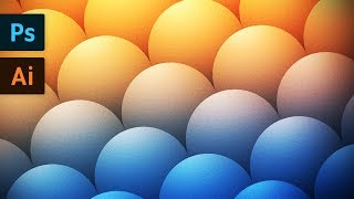 How to Create a Gradient Pattern Background  Photoshop Tutorial [upl. by Elletnahs]