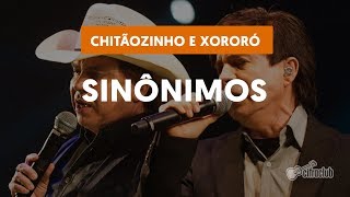 Sinônimos  Chitãozinho amp Xororó aula de violão  solo e licks  parte 1 [upl. by Nillor]