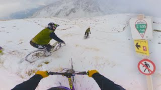 Mountain Biking Down a Black Ski Run was a BAD IDEA [upl. by Yurik]