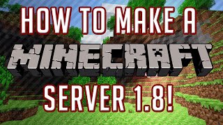 How To Make A Minecraft Server 183 Updated Version Tutorial [upl. by Zachery]