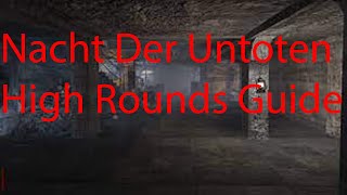 The Ultimate Black Ops 1 Nacht Der Untoten High Round Guide [upl. by Philps677]