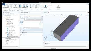 Piezoelectric effect  COMSOL Multiphysics [upl. by Panaggio]