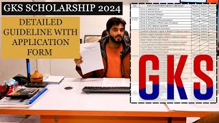 GKS SCHOLARSHIP 2024  GKS for Master 2024  GKS Application Guideline  GKS for INDIA amp PAKISTAN [upl. by Barboza]