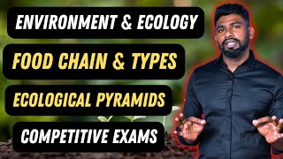 FOOD CHAIN amp ECOLOGICAL PYRAMIDS  ENVIRONMENT ECOLOGY BIODIVERSITY  REMO SIR  JKSSB [upl. by Billmyre]