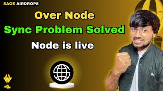 Sync Problem Solved Node is Live Over protocol node  Hindi [upl. by Anabella]