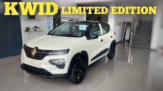 NEW KWID LIMITED EDITION DETAILED MALAYALAM REVIEW  ONROAD PRICE EMI  DOWNPAYMENT [upl. by Moraj]