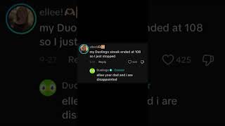 duolingo tiktok comment funnymeme funny duolingomemes [upl. by Hessler318]