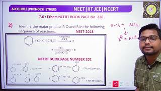 NEET PYQs  Alcohols Phenols and Ethers NCERT Line by Line  Page202 neet2025 class11 class12 [upl. by Sina586]