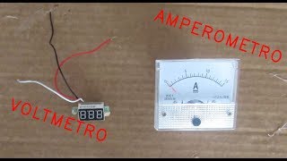 Come installare un voltmetro e un amperometro diy very easy cheap [upl. by Niwde]