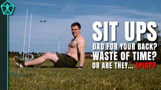 How to do Sit Ups RIGHT  To Build Powerful SixPack Abs [upl. by Welch]