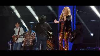 Garth Brooks  Shallow feat Trisha Yearwood clip Dublin September 2022 [upl. by Koffman]