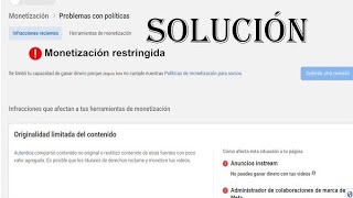 Políticas de Monetización de Facebook Solución Definitiva [upl. by Adnale]