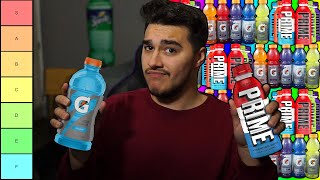 Ranking Every Prime Flavor vs Gatorade Flavors [upl. by Ahsropal]