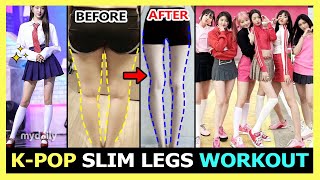 🔥KPOP SLIM LEGS WORKOUT  Lose leg fat Slim thighs amp calves Get inner thigh gap Elongate legs [upl. by Inigo]