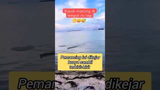 Pemancing ini di kejar buay4 mancing fishing [upl. by Amilb]