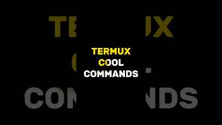 Termux Cool Commands 🔥  Mr Idealhat  shorts mridealhat termux [upl. by Lletnuahs]