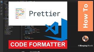 Prettier in VSCode  Install Code Formatter  Not Working Solved [upl. by Jean-Claude913]