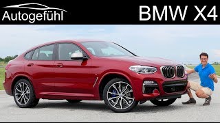 BMW X4 FULL REVIEW Documentary allnew 2019 G02 M40d vs xDrive30i comparison  Autogefühl [upl. by Atiuqahs]