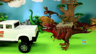 Dino Jungle Adventure  Fun Dinosaurs Toys For Kids [upl. by Haggai]