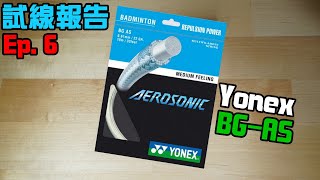 《試線報告Ep6》Yonex彈性最好的羽球線？為了這條線飛去日本！YonexAerosonic【小轟】 [upl. by Eirallih]