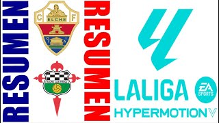 Racing Ferrol vs Elche 10 Resumen  La Liga 2  20242025 [upl. by Aznofla]